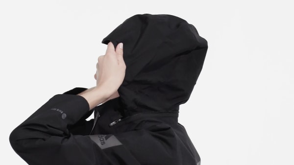 Black 마이쉘터 레인레디 재킷