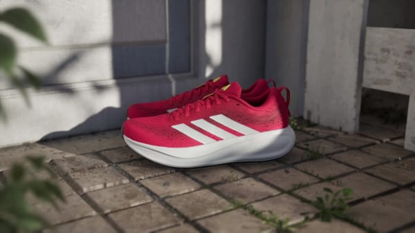adidas RESPONSE PACE RUNNING SHOES - Red | Free Shipping with