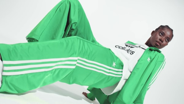 Green Firebird Loose Track Tracksuit Bottoms