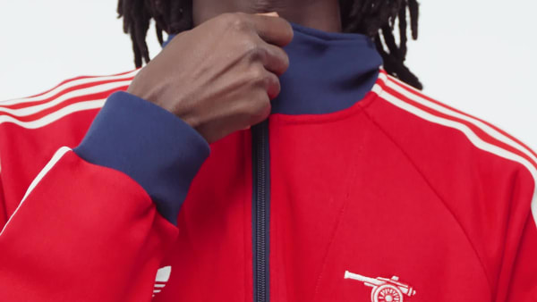 Rod Arsenal FC OG top med halv lynlås