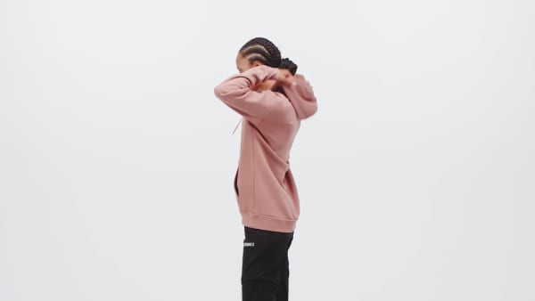 Roze Terrex Multi Large Logo Hoodie