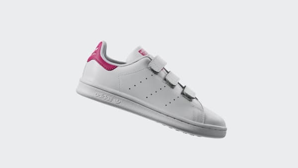 Blanc Chaussure Stan Smith fermeture confortable Enfants