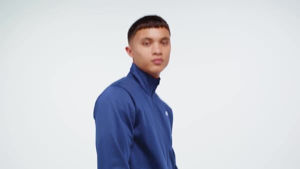 Bleu Survêtement logo linéaire adidas