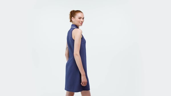 Blau Seasonal Essentials Colourpop Kleid mit aufgestickter Grafik