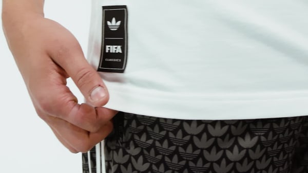 Blanco Polera Graphic Archive Football