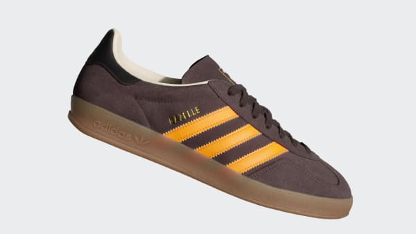 adidas GAZELLE INDOOR SHOES - Brown | Free Shipping with adiClub