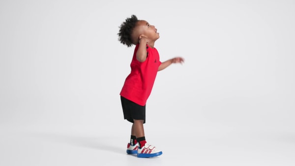 Blanco Zapatilla adidas Marvel Spider-Man Grand Court infantil