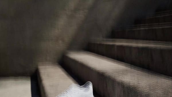 White Response Runner Shoes