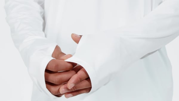 Wit Own the Run Sportjack met Halflange Rits