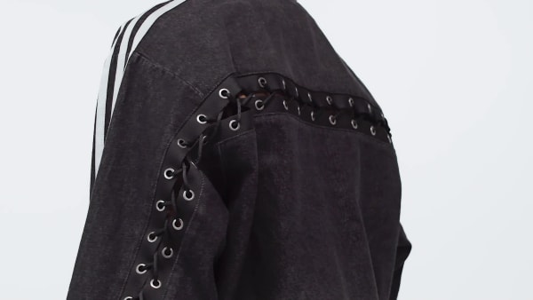Đen ÁO KHOÁC ADIDAS ORIGINALS DENIM LACING FB