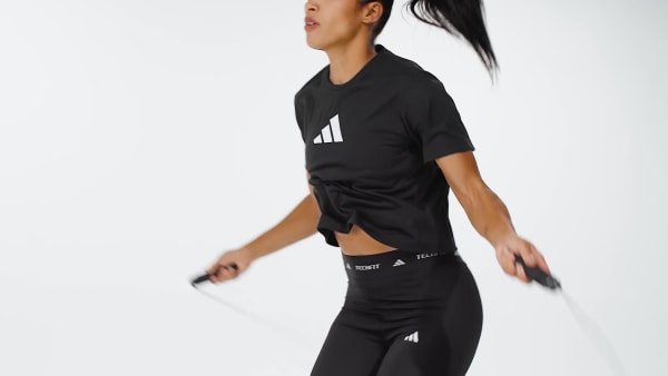 noir T-shirt de training grand logo Train Essentials Performance