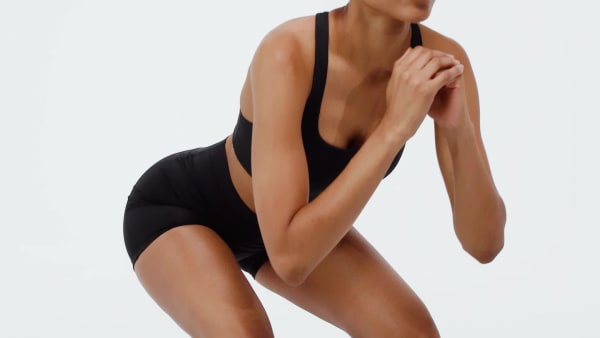 Nero Reggiseno Optime Workout Medium Support