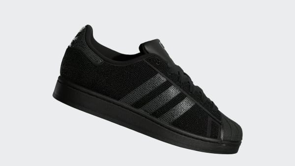 สีดำ รองเท้า SUPERSTAR II