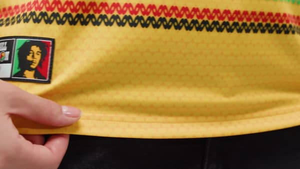 Yellow Jamaica 26 x Bob Marley Home Jersey