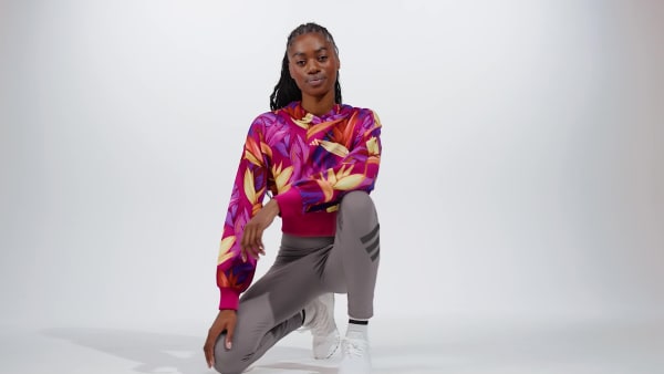 Rosado Polerón con Capucha adidas x Farm