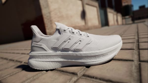 Weiss Ultraboost 5 Laufschuh