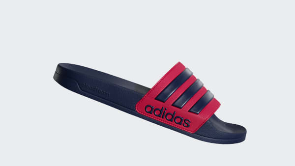 Blue Adilette Shower Slides