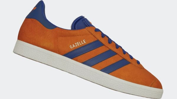 Adidas gazelle mens orange sale