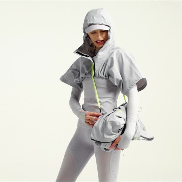 Grijs adidas by Stella McCartney TruePurpose Training Croptop