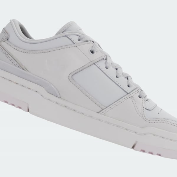 White Forum Luxe Low Shoes