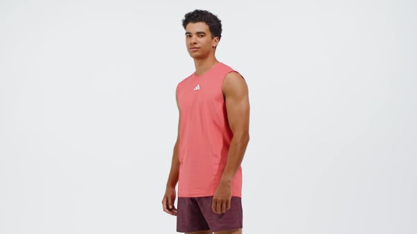 Rosso Canotta da tennis Pro Climacool+