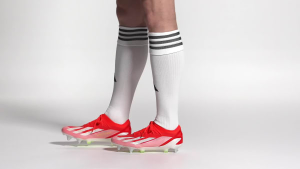 Rojo Calzado de fútbol X Crazyfast Elite Terreno Blando
