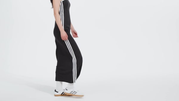 Black Adicolor 3-Stripes Tank Maxi Dress