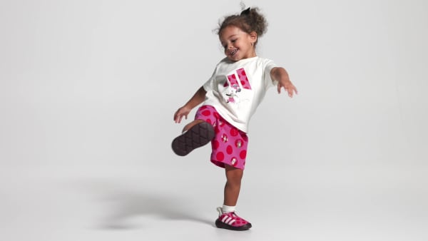 Pink ADIDAS DISNEY MINNIE MOUSE MONOFIT TRAINER SHOES INFANTS