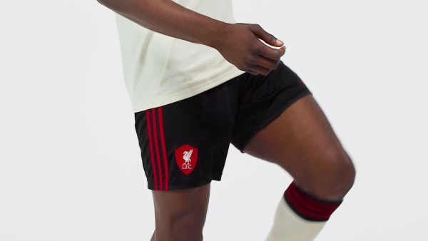 Schwarz Liverpool FC 25/26 Auswärtsshorts
