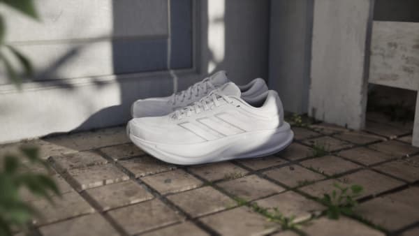 White RESPONSE 2 RUNNING SHOES