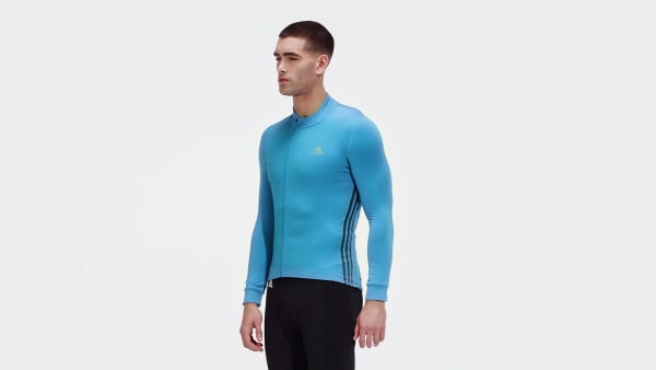 Bleu Maillot The COLD.RDY Long Sleeve Cycling IYJ57
