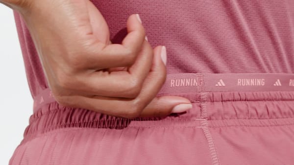 Rose Short 2 en 1 Own the Run 3 bandes