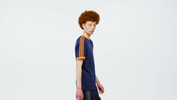 Bleu T-shirt 3 bandes Adicolor Classics