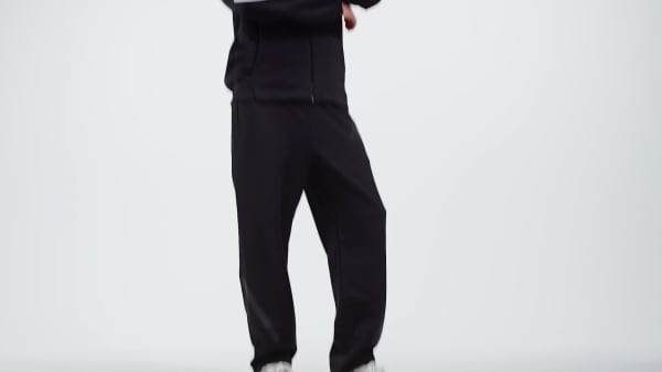 Zwart adidas Z.N.E. Open-Hem Broek