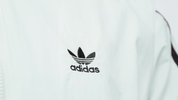 bílá Sportovní top Adicolor Woven Firebird