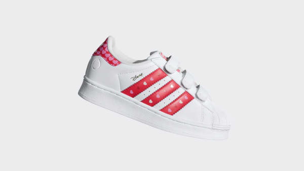 Beyaz ADIDAS DISNEY SUPERSTAR LED LIGHTS COMFORT CLOSURE AYAKKABI