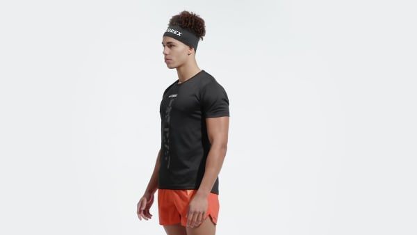 Black Terrex Agravic Trail Running Tee