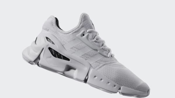 White Adifom Flux Shoes
