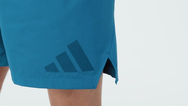 Bleu SHORT TOILE ADIDAS Z.N.E.