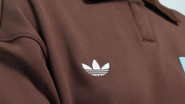 Brun Graphic fodboldsweatshirt