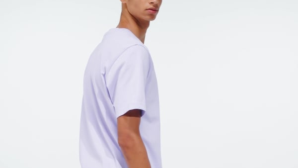 Roxo Camiseta Trefoil Essentials