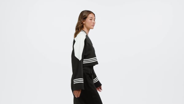 zwart Blocking Sweatshirt