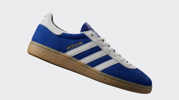 สีน้ำเงิน รองเท้า Handball Spezial