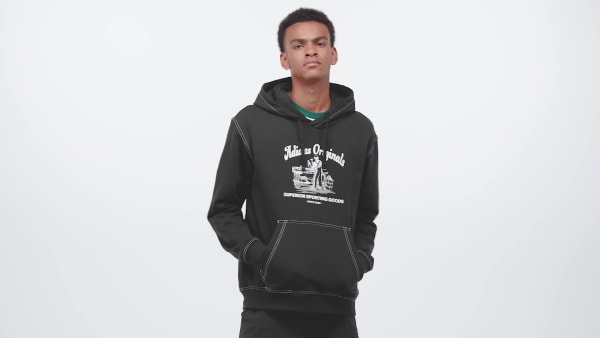 Noir Sweat-shirt à capuche Wabash