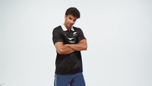 Czerń Koszulka polo All Blacks Supporter