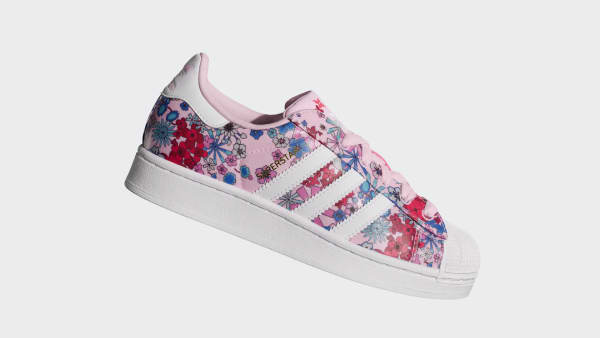 สีชมพู รองเท้า ADIDAS LIBERTY LONDON SUPERSTAR II