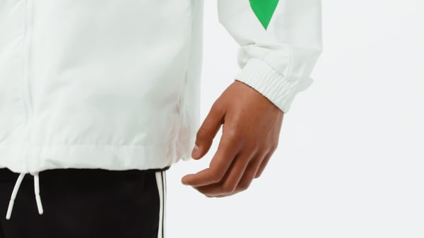 Blanc Veste de survêtement Stadium