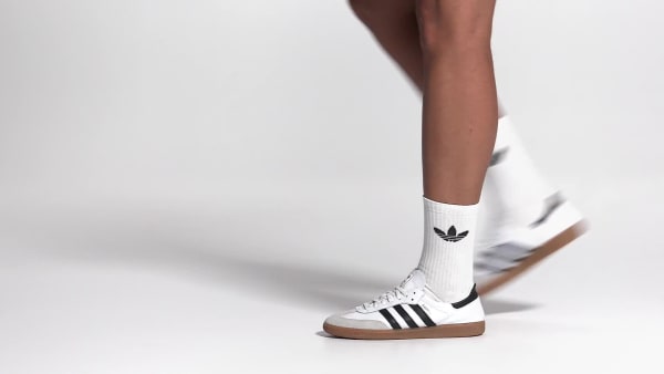 Blanco Zapatillas Samba Decon