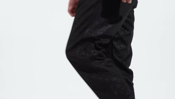 monogram nylon pants