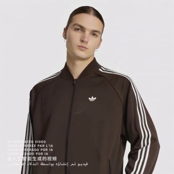 Brown BRITCORE SUPERSTAR TRACKTOP